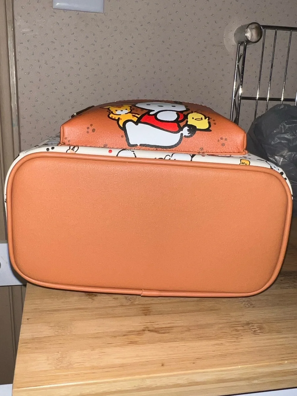 Loungefly Sanrio Pochacco Cream, Brown & Red Mini Backpack